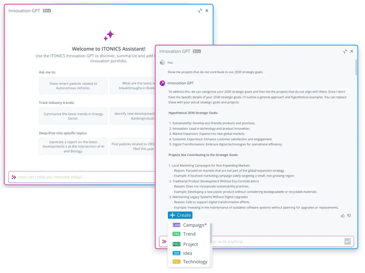 ITONICS AI Assistant